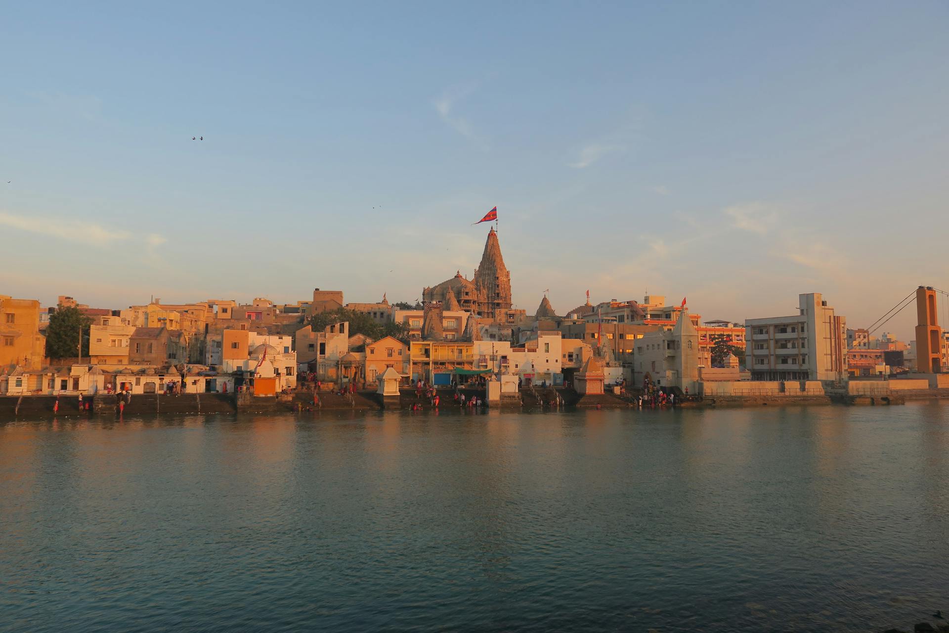 Dwarkadhish Temple Dwarka Gujarat Jagat Mandir Ancient Temple